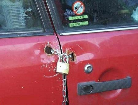 J'avais perdue la clé !