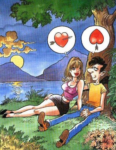 L'amour ne nous fait pas penser à la même chose !
