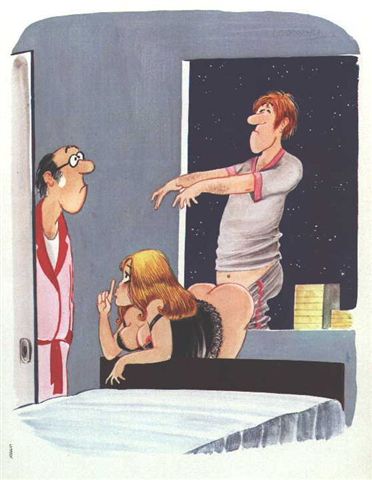 Ne le réveille surtout pas chéri, notre voisin est somnambule
