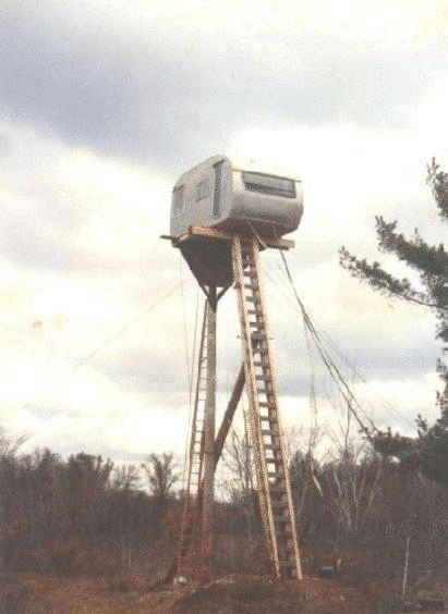 Envie d'une cabane haut perchée !