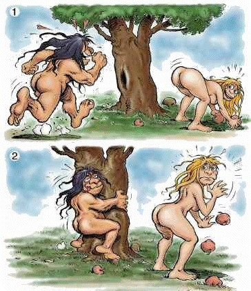 Même pour Adam et Eve, c'était pas toujours facile !