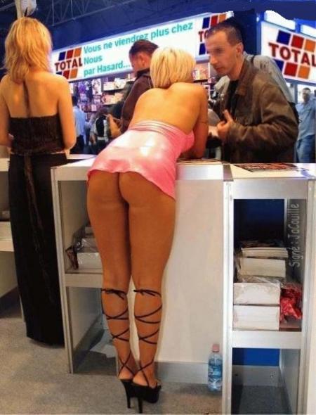 Et pourtant ça n'est pas le salon de l'érotisme !