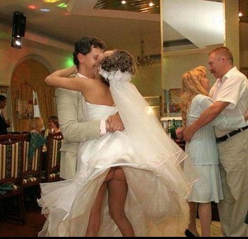 La mariée était superbe !