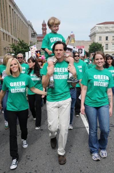 Jim Carrey marche pour la bonne cause !