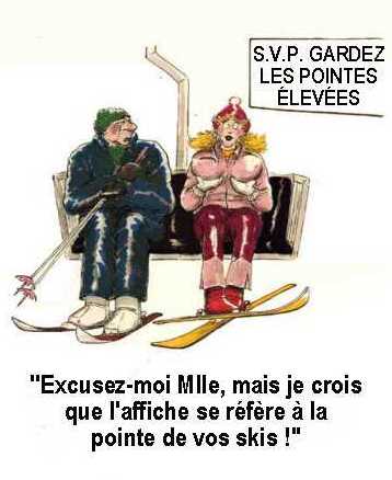 Pauvre blonde !