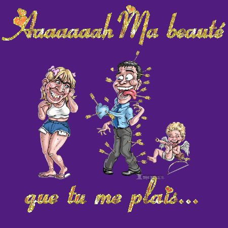Alors cupidon, encore une de tes blagues !