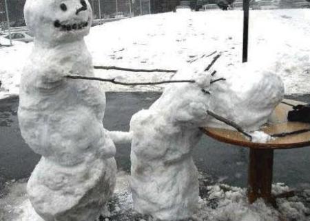 Les hivers au Canada !