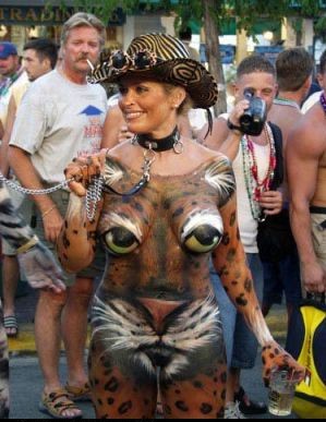 Body painting !