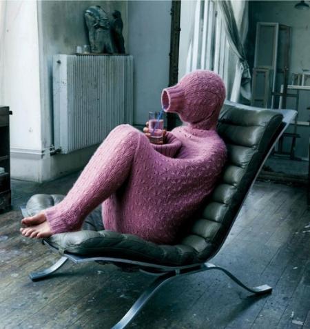 Le pull cocooning !