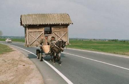 Les joies du camping-car !