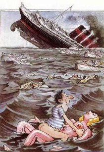 Ce survivant du Titanic était au bon moment et au bon endroit, ce qui lui à permis de sauver sa peau !