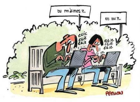 Bien pratique pour ceux qui ne peuvent pas dire en face leurs états d'âme !