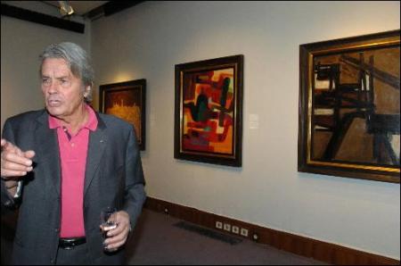 Alain Delon vend ses tableaux !