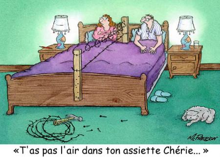 Ce soir j'ai la migraine, t'as compris !