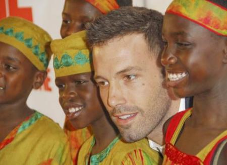 Ben Affleck visite des camps de réfugiés dans lest du Congo-Kinshasa !